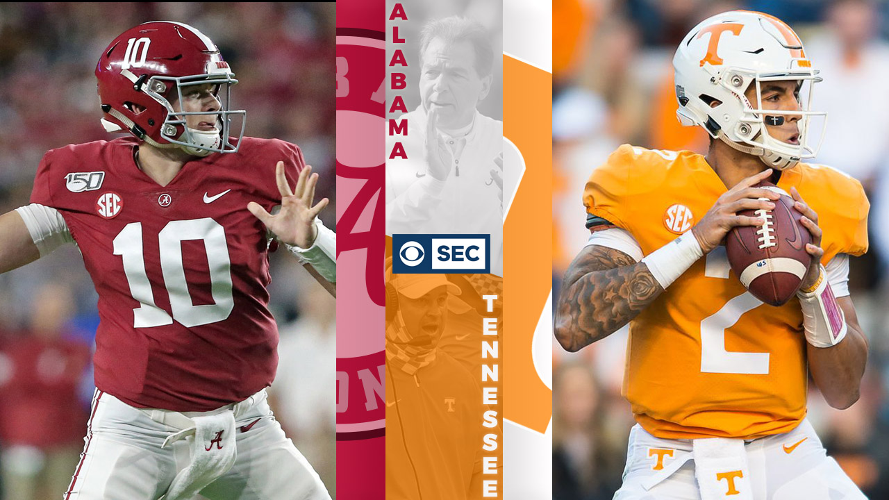 Alabama vs Tennessee SEC Game of the Week Stat Primer Then & Now Sports